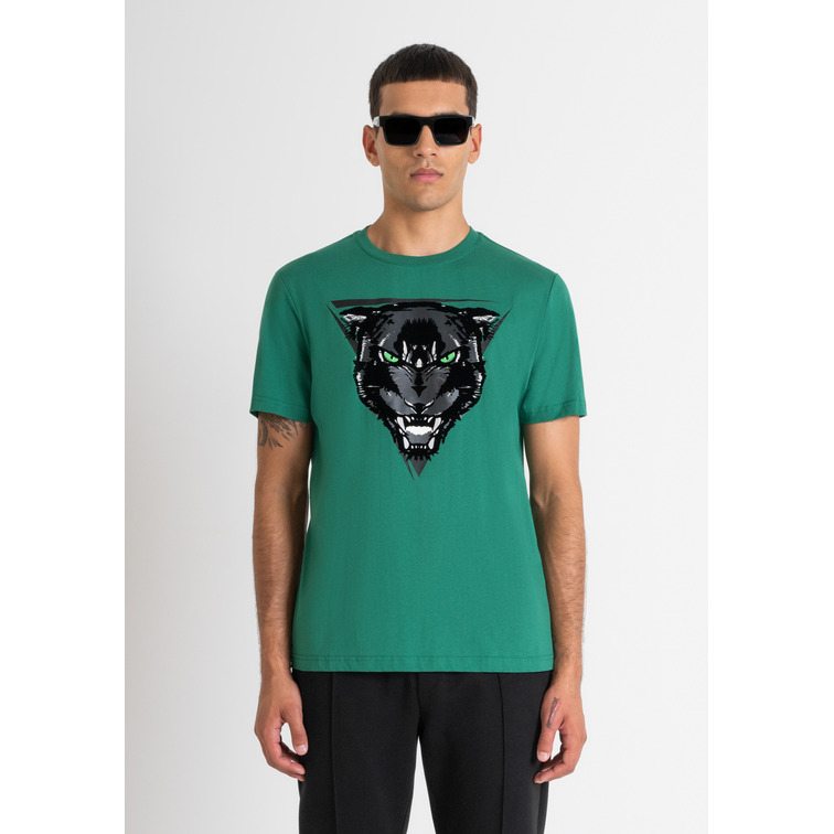 CAMISETA HOMBRE ANTONY MORATO ESTAMPADO PANTERA FIT REGULAR