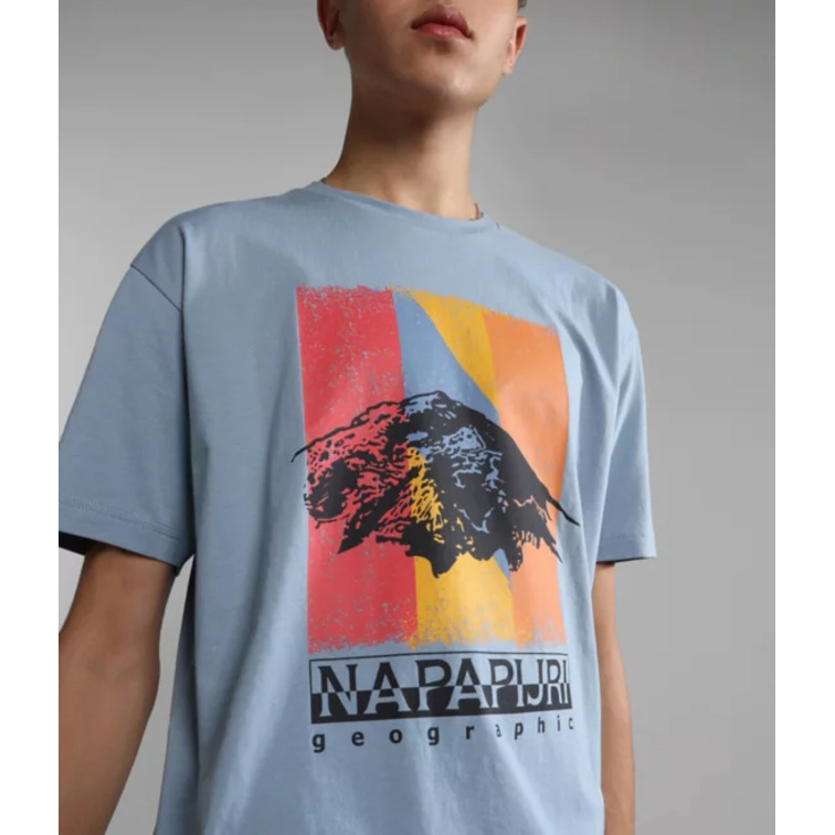 CAMISETA ESTAMPADA HOMBRE NAPAPIJRI BOLIVAR