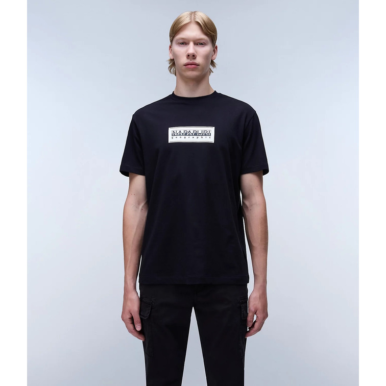 CAMISETA HOMBRE  NAPAPIJRI S-BOX LOGO SS