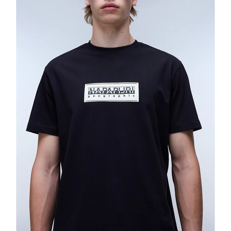 CAMISETA HOMBRE  NAPAPIJRI S-BOX LOGO SS