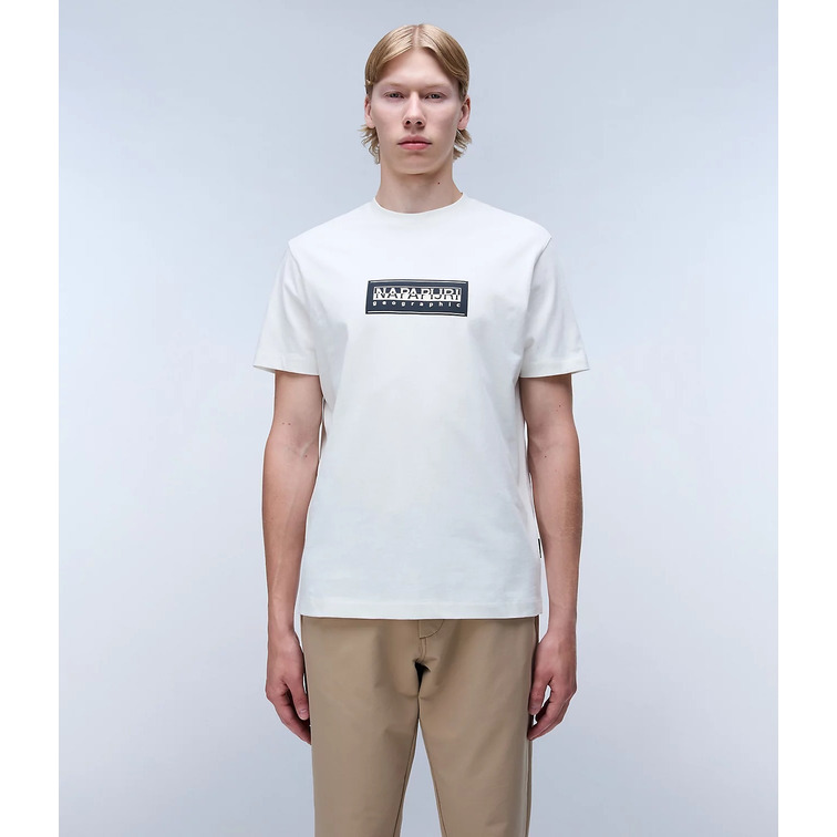 CAMISETA HOMBRE  NAPAPIJRI S-BOX LOGO SS