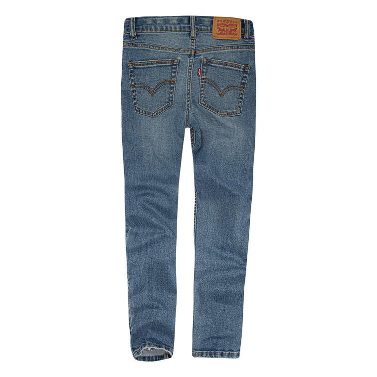 LEVIS KIDS 63.5 COTTON 35.1 POLYESTER 1.4 ELASTANE LVB 519 EXTREME SKINNY