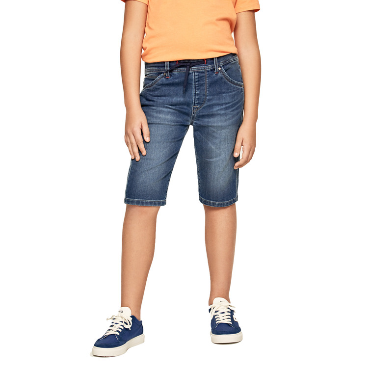 PANTALÓN CORTO NIÑO  PEPE JEANS GENE ZIP