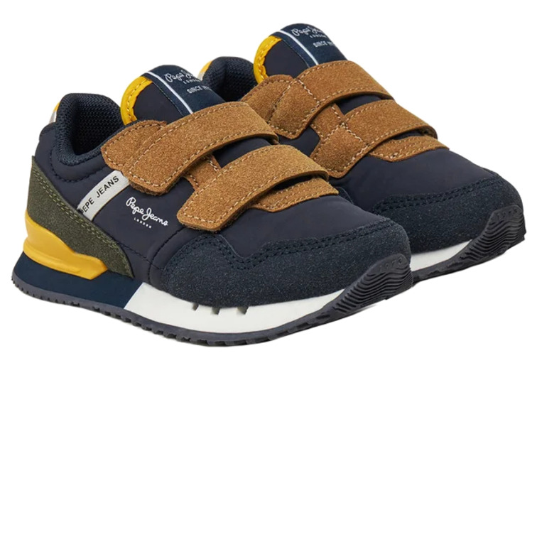 ZAPATILLA NIÑO  PEPE JEANS LONDON CLASS BK