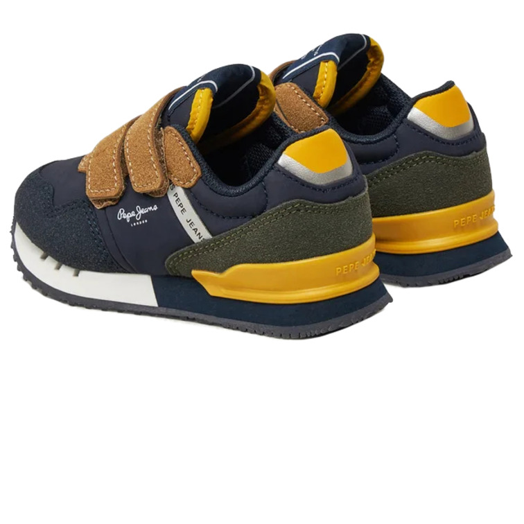 ZAPATILLA NIÑO  PEPE JEANS LONDON CLASS BK