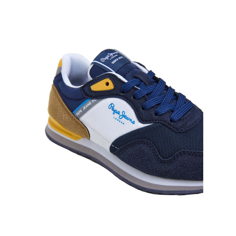 ZAPATILLA RUNNING NIÑO PEPE JEANS COMBINADA