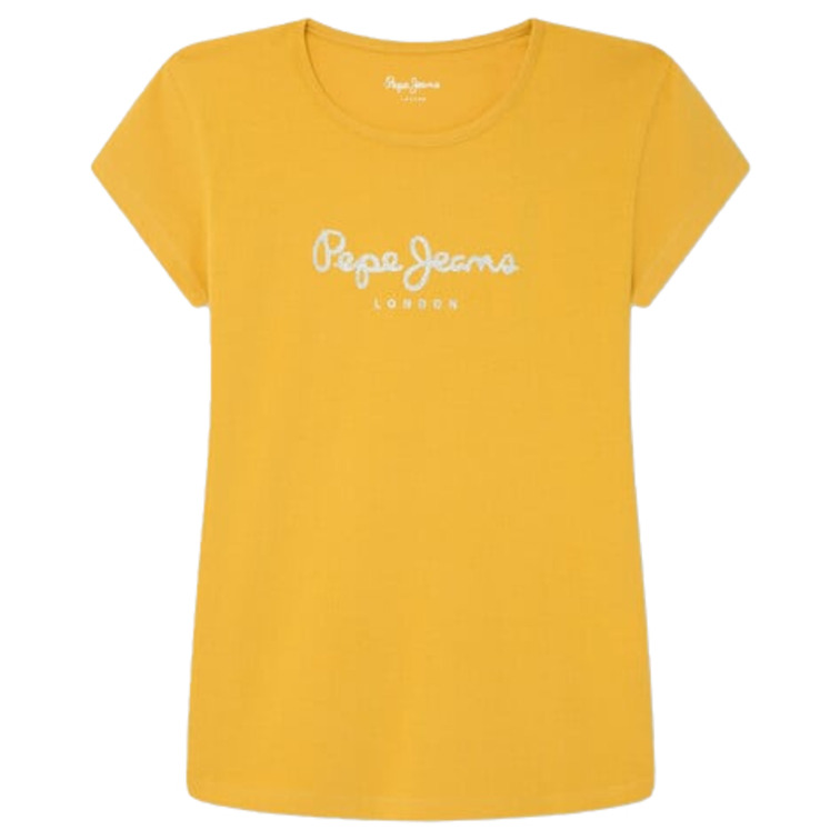 CAMISETA NIÑA  PEPE JEANS HANA GLITTER S/S N