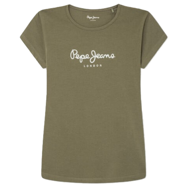 CAMISETA NIÑA  PEPE JEANS HANA GLITTER S/S N