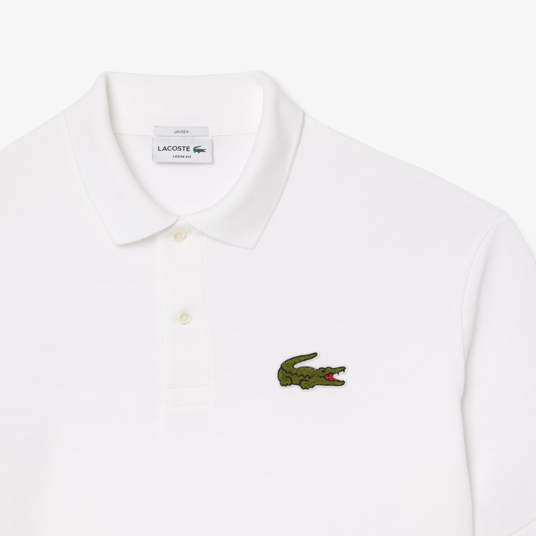 POLO HOMBRE  LACOSTE CHEMISE COL BORD-COTES MANCHES