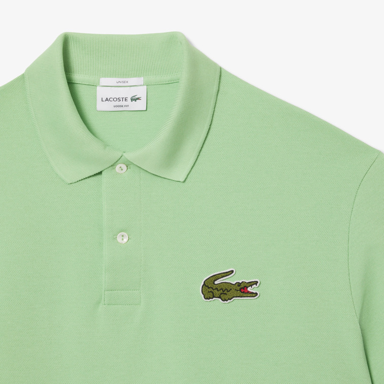 POLO HOMBRE  LACOSTE CHEMISE COL BORD-COTES MANCHES