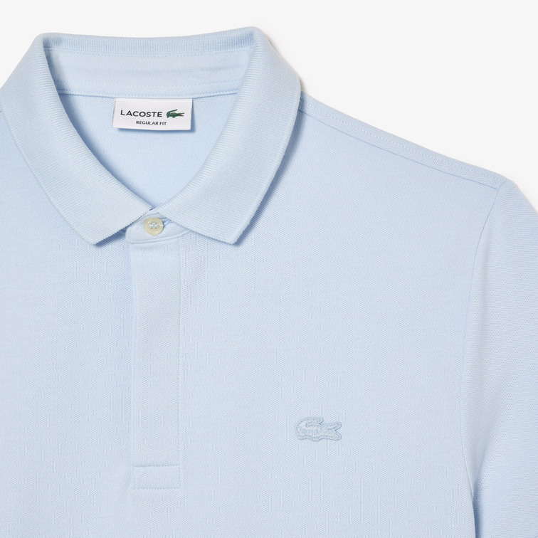 POLO HOMBRE  LACOSTE CHEMISE COL BORD-COTES MANCHES