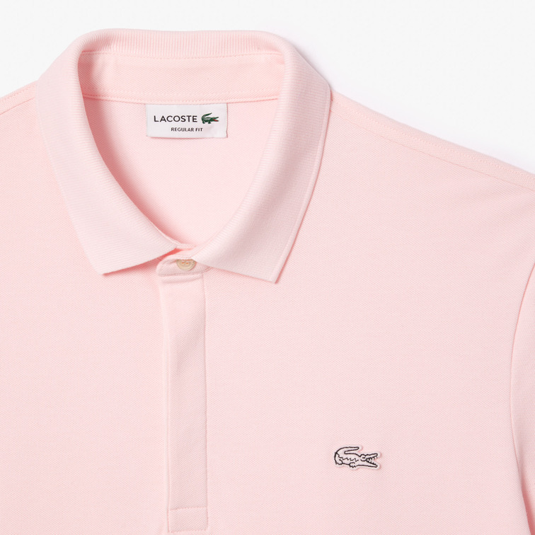 POLO HOMBRE  LACOSTE CHEMISE COL BORD-COTES MANCHES