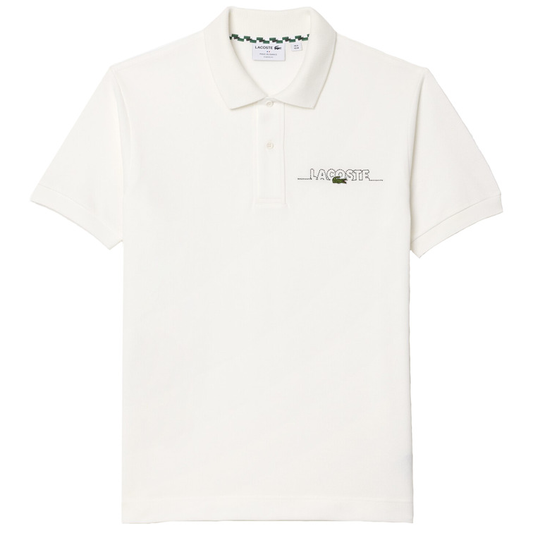 POLO HOMBRE  LACOSTE CHEMISE COL BORD-COTES MANCHES