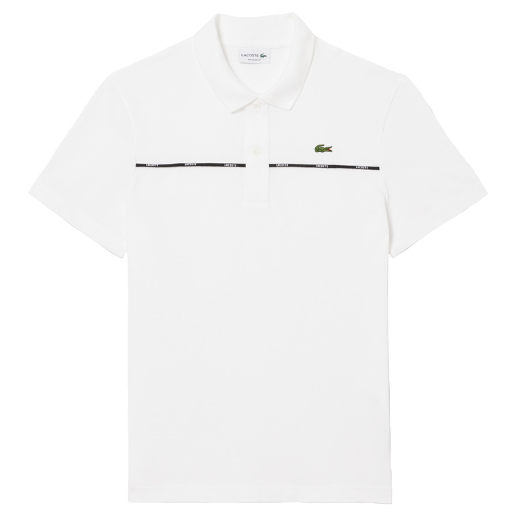 POLO HOMBRE  LACOSTE CHEMISE COL BORD-COTES MANCHES