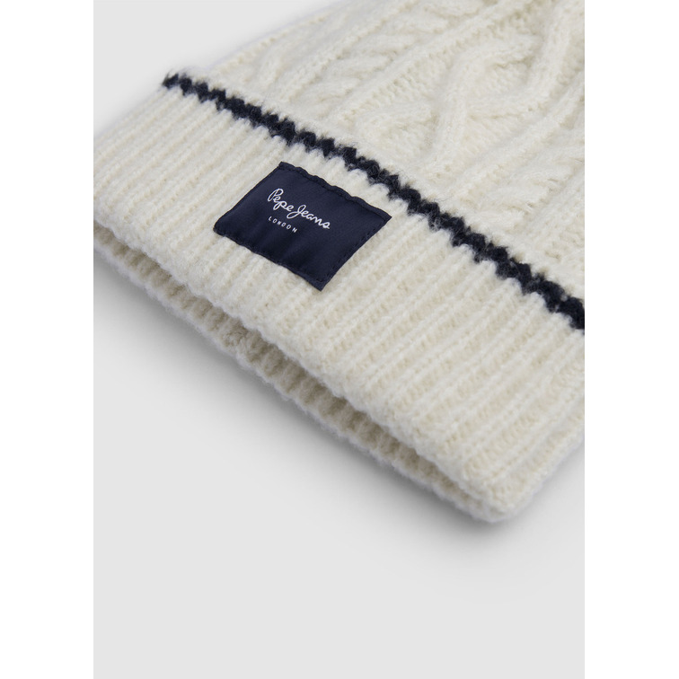 GORRO MUJER PEPE JEANS PUNTO TRENZADO