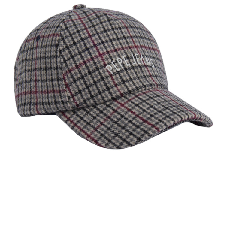 GORRA MUJER PEPE JEANS DE CUADROS