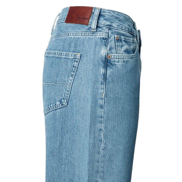 VAQUERO RECTO MUJER PEPE JEANS FIT LOOSE TIRO ALTO