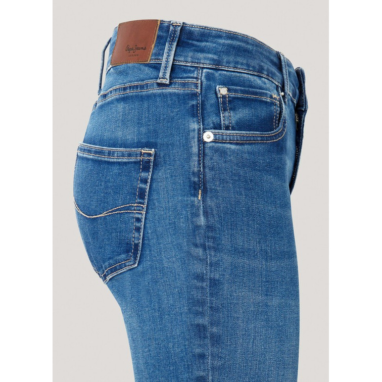 VAQUERO MUJER  PEPE JEANS FIT SKINNY TIRO MEDIO