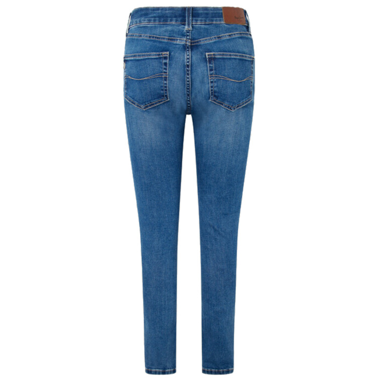 VAQUERO MUJER  PEPE JEANS FIT SKINNY TIRO MEDIO