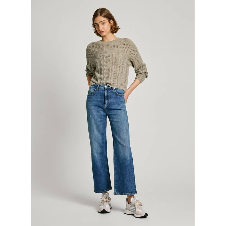 VAQUERO MUJER  PEPE JEANS STRAIGHT JEANS UHW