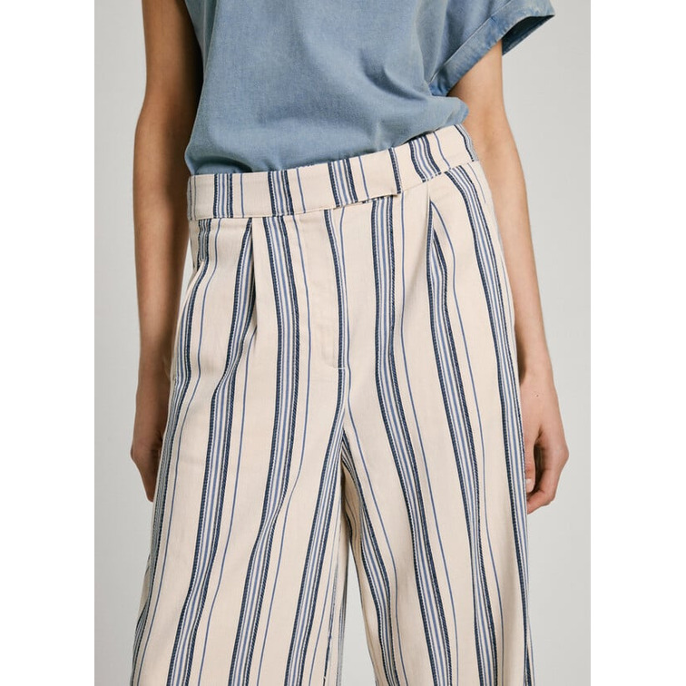 PANTALÓN PALAZZO RAYAS MUJER PEPE JEANS