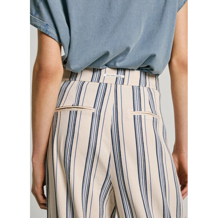 PANTALÓN PALAZZO RAYAS MUJER PEPE JEANS