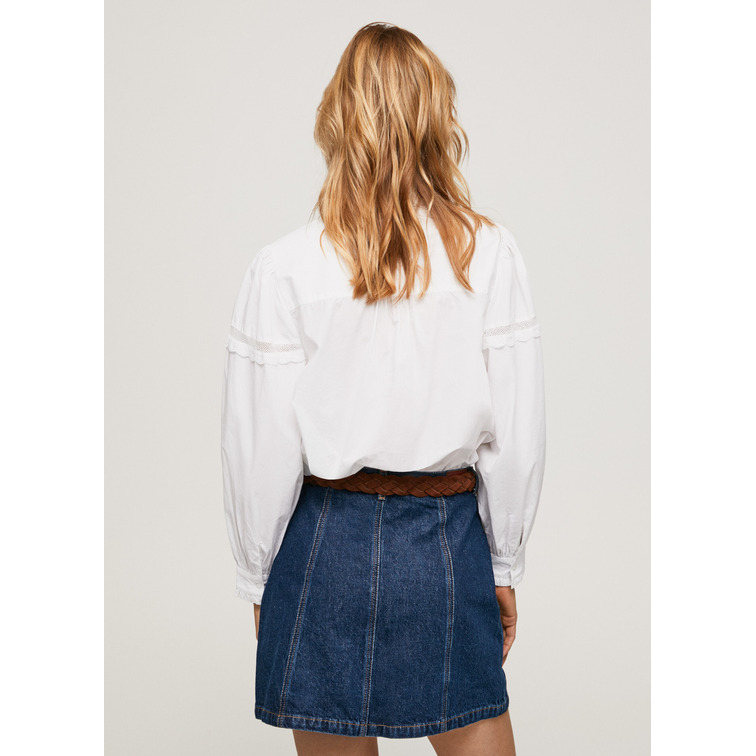 BLUSA DETALLE CALADOS MUJER PEPE JEANS ZIRA