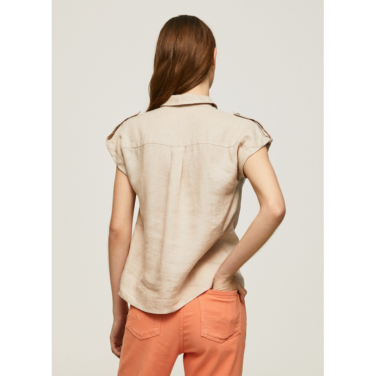 CAMISA UTILITY MANGA CORTA MUJER PEPE JEANS BRENDA