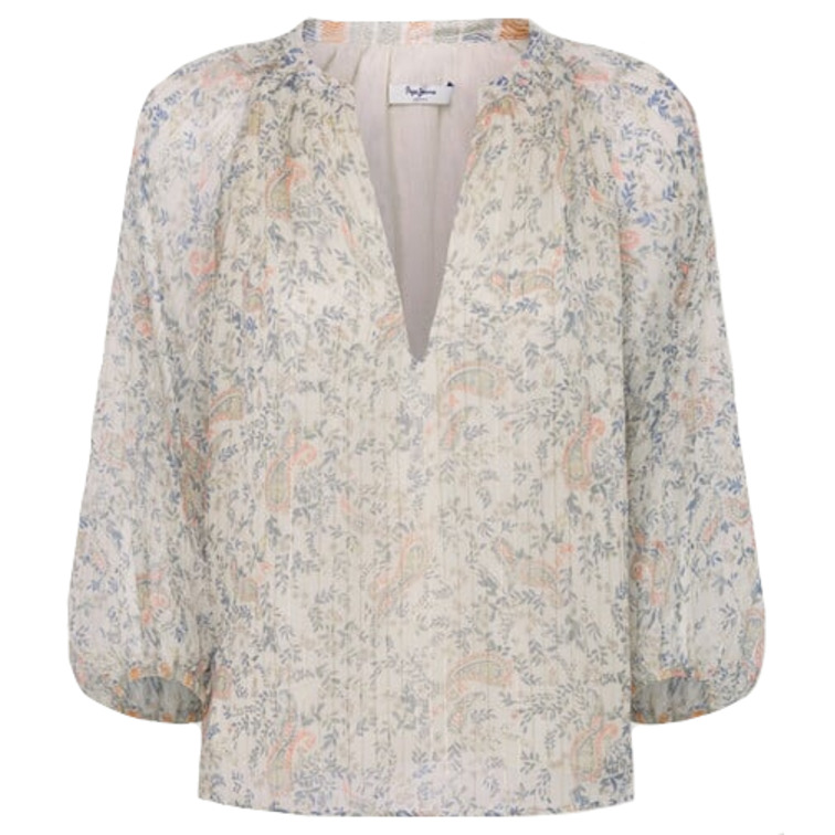 BLUSA CHIFÓN ESTAMPADO FLORAL MUJER PEPE JEANS