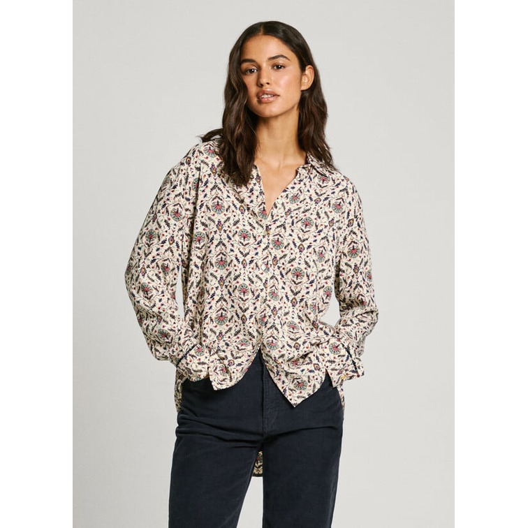 CAMISA DE FLORES MUJER PEPE JEANS