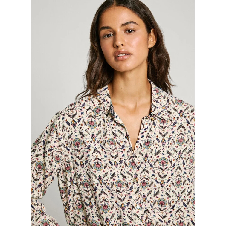 CAMISA DE FLORES MUJER PEPE JEANS