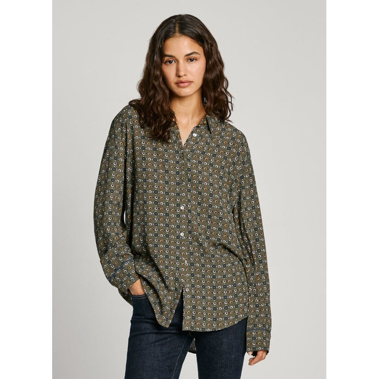 CAMISA FLUIDA ESTAMPADO FLORAL MUJER PEPE JEANS