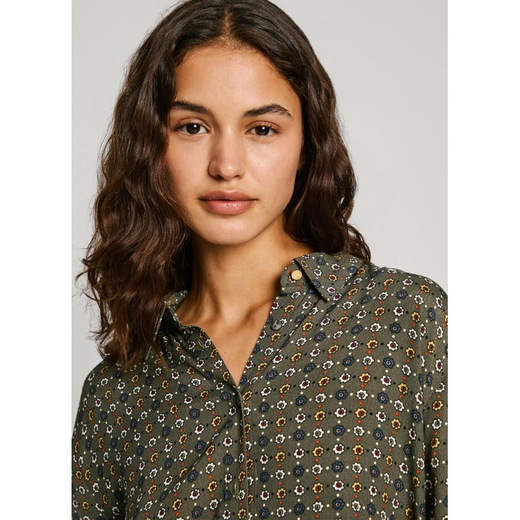 CAMISA FLUIDA ESTAMPADO FLORAL MUJER PEPE JEANS