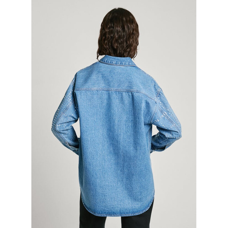 CAMISA VAQUERA OVERSIZE MUJER PEPE JEANS