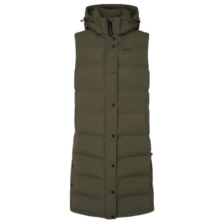 CHALECO LARGO MUJER PEPE JEANS IMPERMEABLE