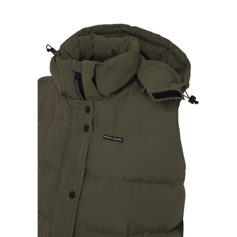 CHALECO LARGO MUJER PEPE JEANS IMPERMEABLE