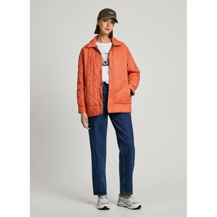 CAZADORA ACOLCHADA MUJER PEPE JEANS REVERSIBLE