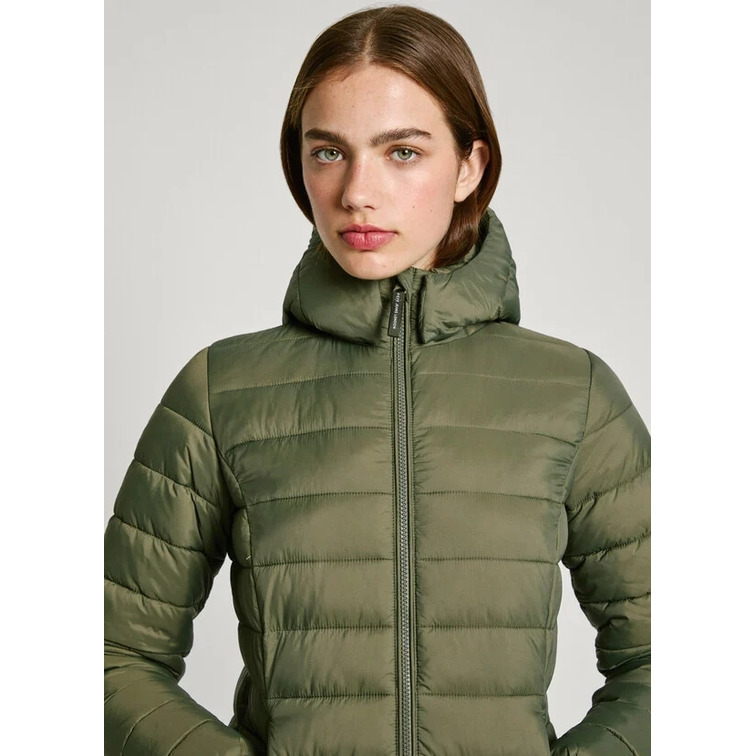 PLUMÍFERO LARGO MUJER  PEPE JEANS IMPERMEABLE