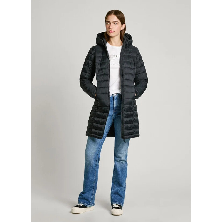 PLUMÍFERO LARGO MUJER  PEPE JEANS IMPERMEABLE