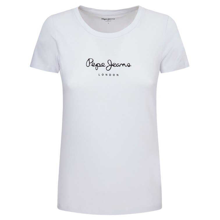 CAMISETA LOGO ESTAMPADO FIT SLIM MUJER PEPE JEANS