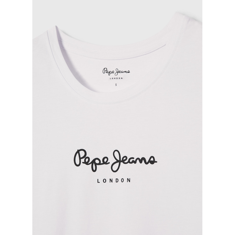 CAMISETA LOGO ESTAMPADO FIT SLIM MUJER PEPE JEANS