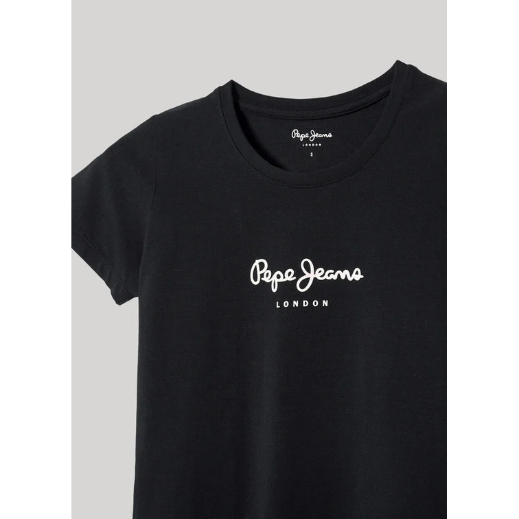 CAMISETA LOGO ESTAMPADO FIT SLIM MUJER PEPE JEANS