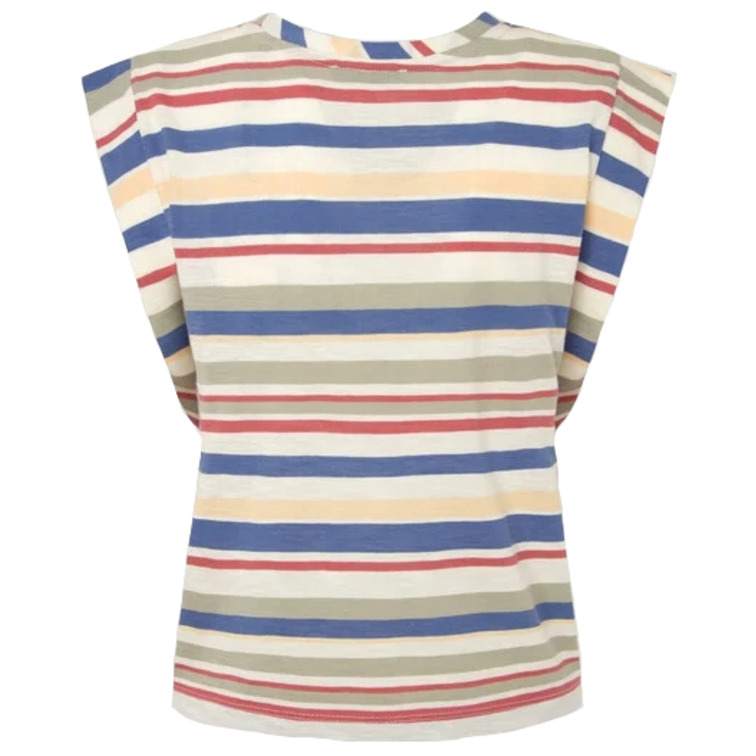 CAMISETA RAYAS MULTICOLOR MUJER PEPE JEANS