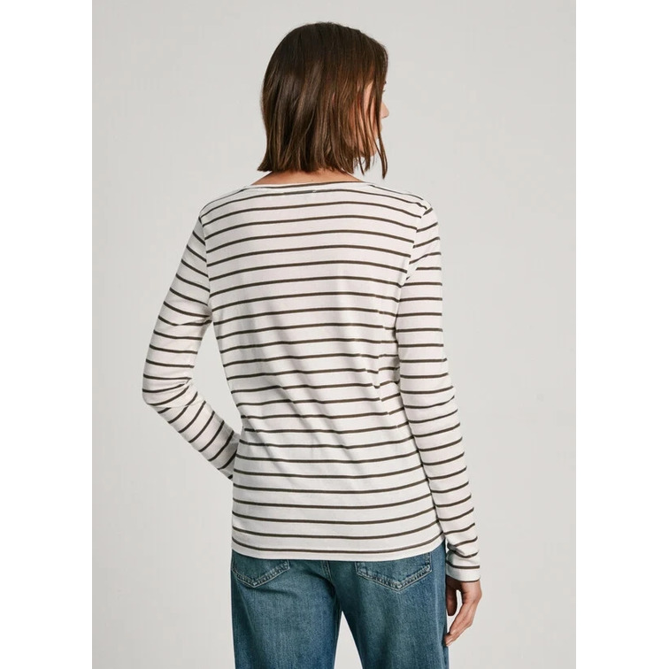 CAMISETA CANALÉ MUJER PEPE JEANS MANGA LARGA