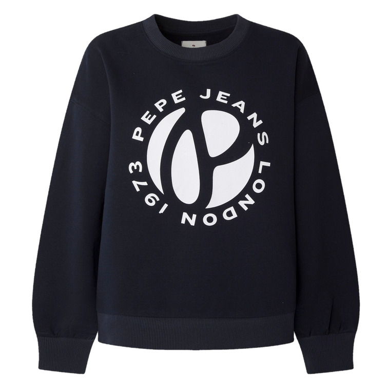 SUDADERA ALGODÓN LOGO CIRCULAR MUJER PEPE JEANS WYLLILE