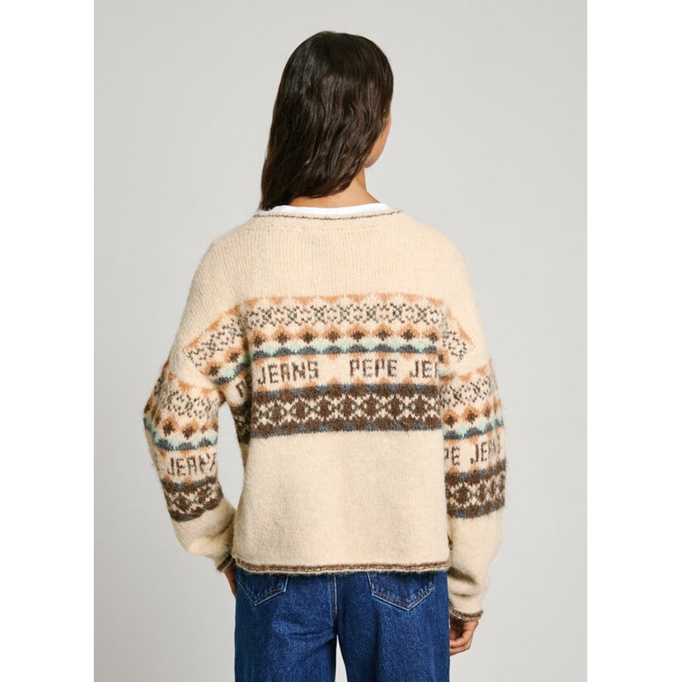 JERSEY DE PUNTO MUJER PEPE JEANS DISEÑO FAIRISLE