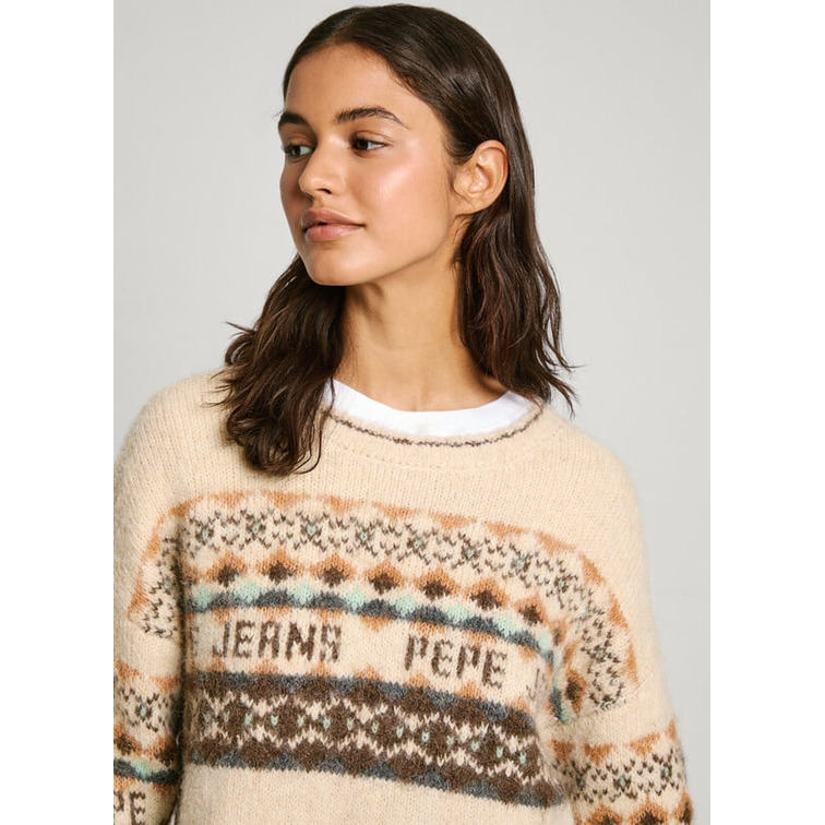 JERSEY DE PUNTO MUJER PEPE JEANS DISEÑO FAIRISLE