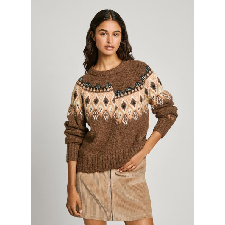 JERSEY DE PUNTO MUJER PEPE JEANS DISEÑO FAIRISLE