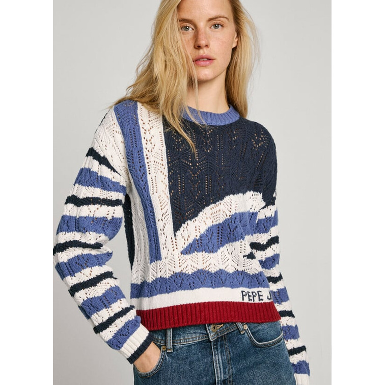 JERSEY CALADO MUJER  PEPE JEANS UNION JACK