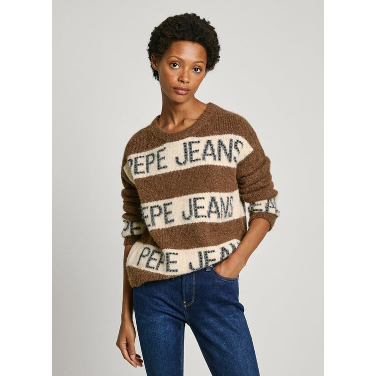 JERSEY DE PUNTO MUJER PEPE JEANS A RAYAS